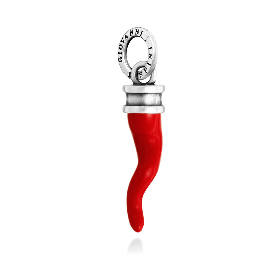 charm corno rosso classico piccolo