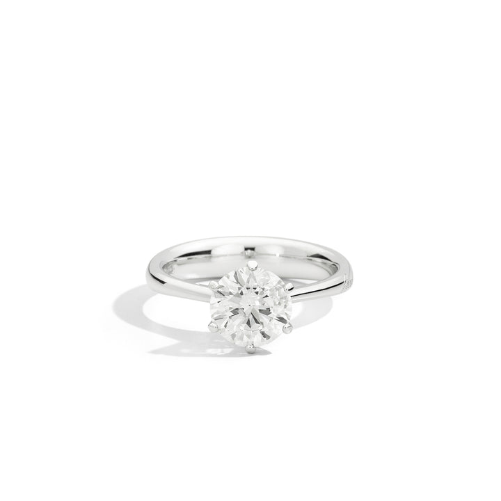 Anello Recarlo Anniversary Six in Oro Bianco con Diamante 0,24 ct