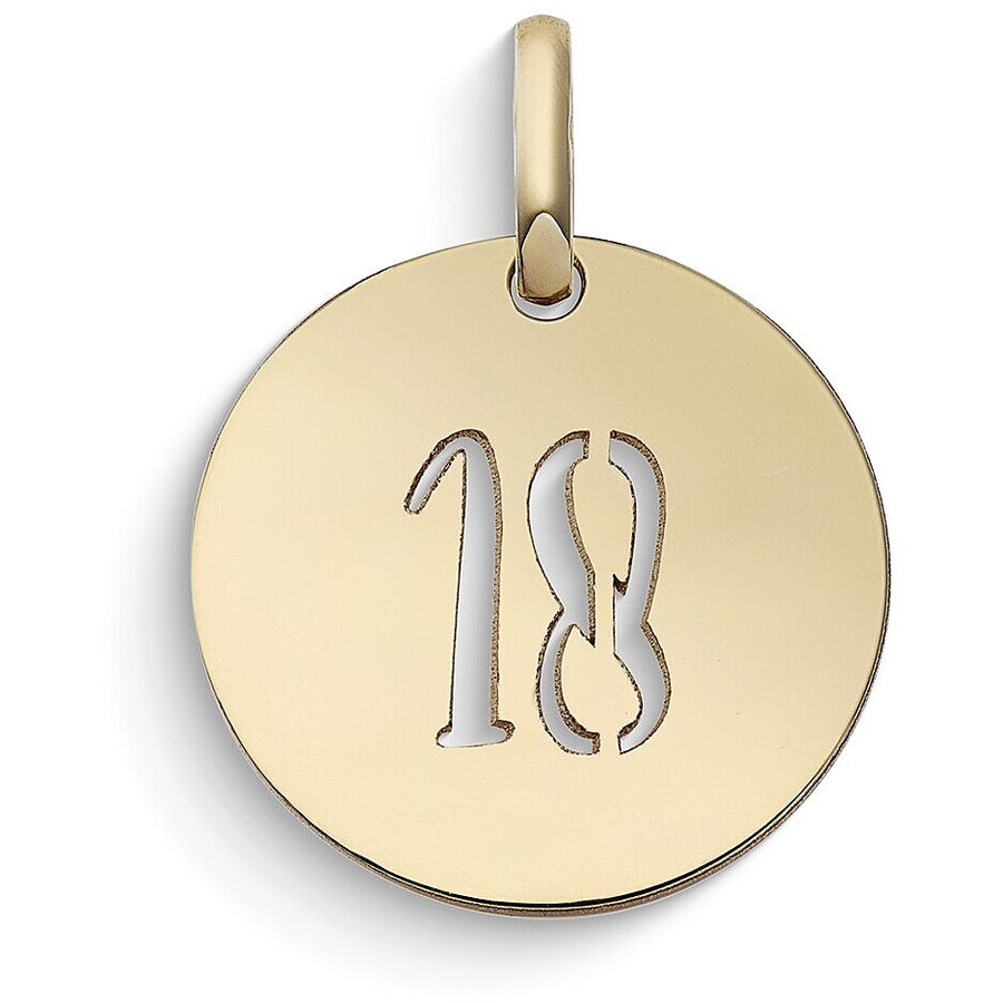 Ciondolo Stella Bag 18  Auguri Speciali in Oro Giallo 9 kt