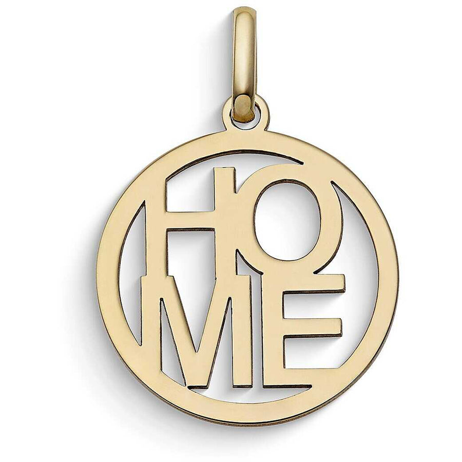 Charm Comete Stella Bag Home La Mia Famiglia in Oro Giallo 9 kt