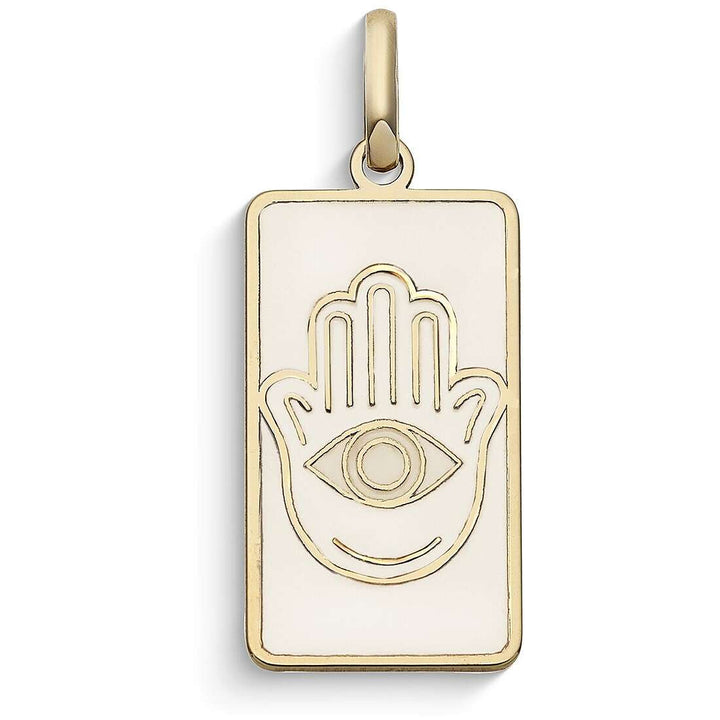 Charm Comete Stella Bag La Mia Protezione in Oro Giallo 9 kt e Smalto