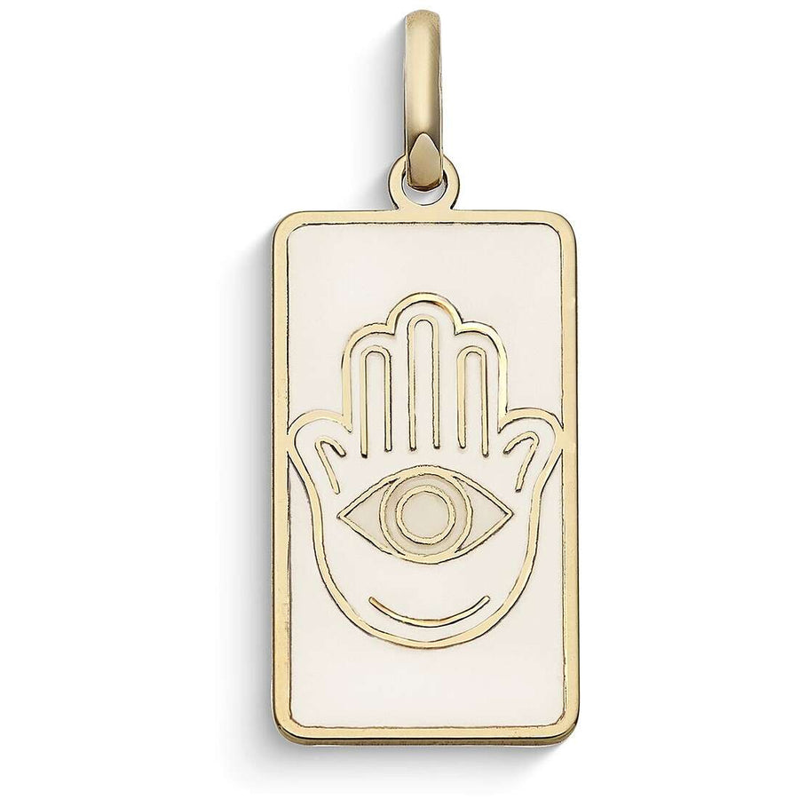 Charm Comete Stella Bag La Mia Protezione in Oro Giallo 9 kt e Smalto