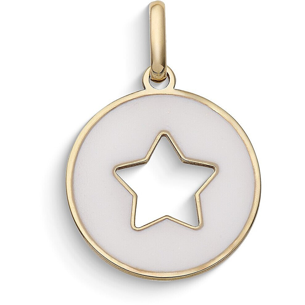 Charm Comete Stella Bag in Oro Giallo e Smalto con Stella