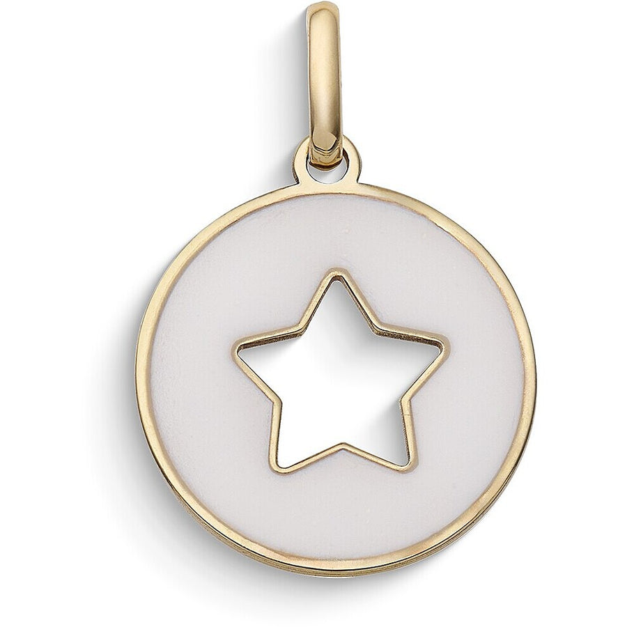 Charm Comete Stella Bag in Oro Giallo e Smalto con Stella