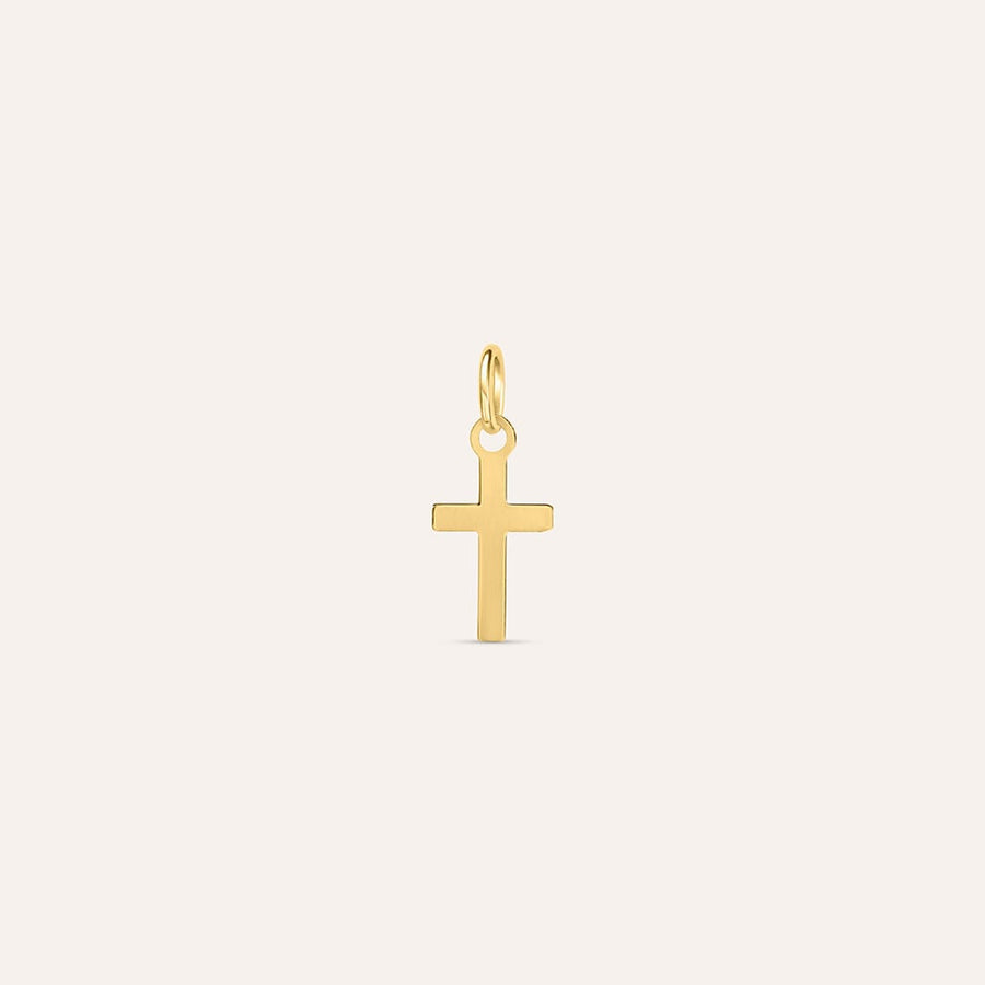 Pendente croce Holy in oro giallo 9 kt