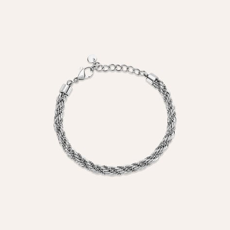 Bracciale catena corda Moonlight in acciaio