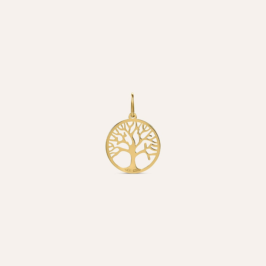 Pendente albero della vita Poème in oro giallo 9 kt