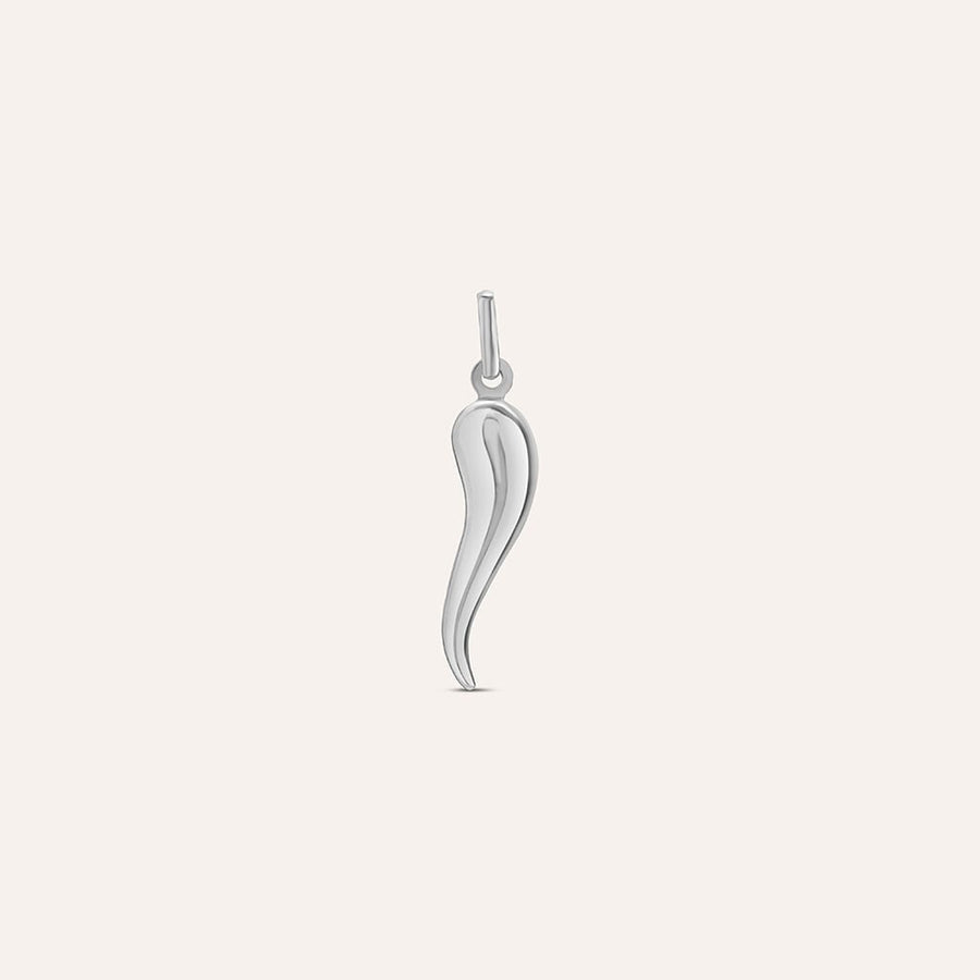 Pendente cornucopia Poème in oro bianco 9 kt