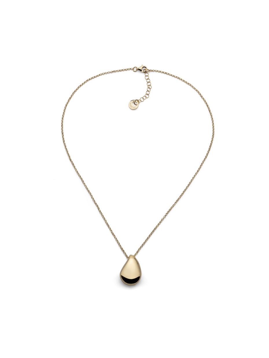 Collana Boule in argento dorato