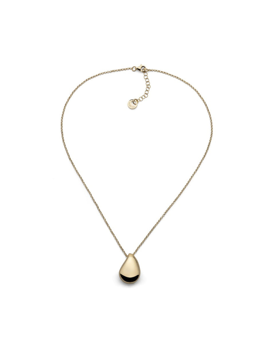 Collana Boule in argento dorato