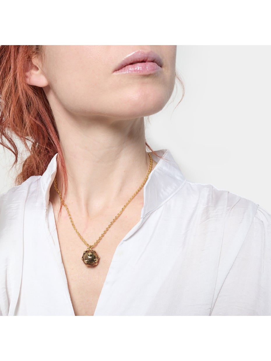 Collana Mine Charm Testa di Moro Piccolo