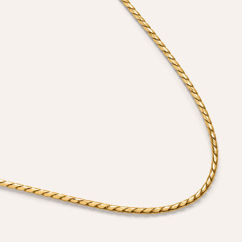 Catena Silver Collection in argento dorato, 45 cm