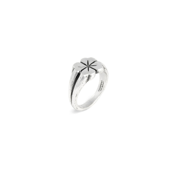 Anello da Mignolo Quadrifoglio