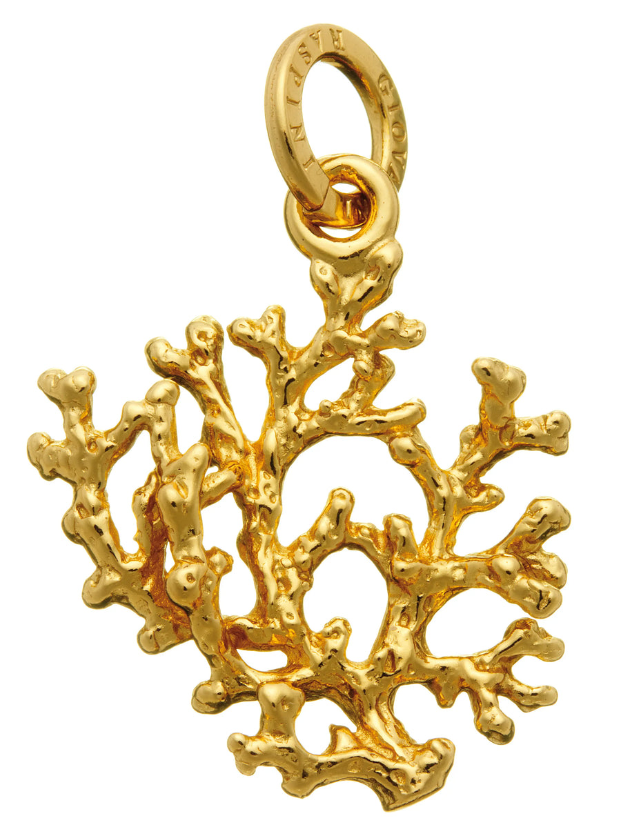 Charm Corallo Dorato