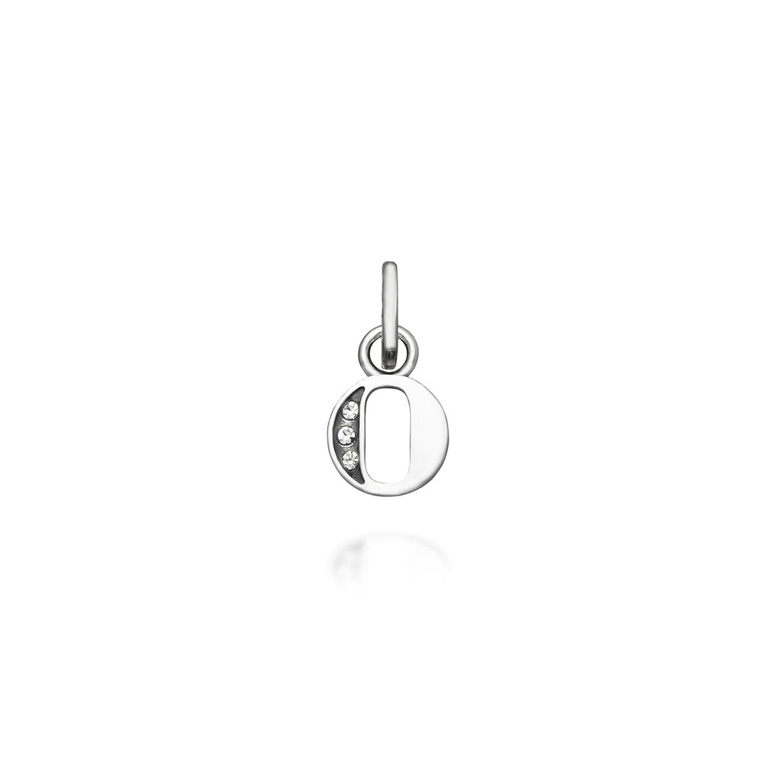 mini charm "o" crystal