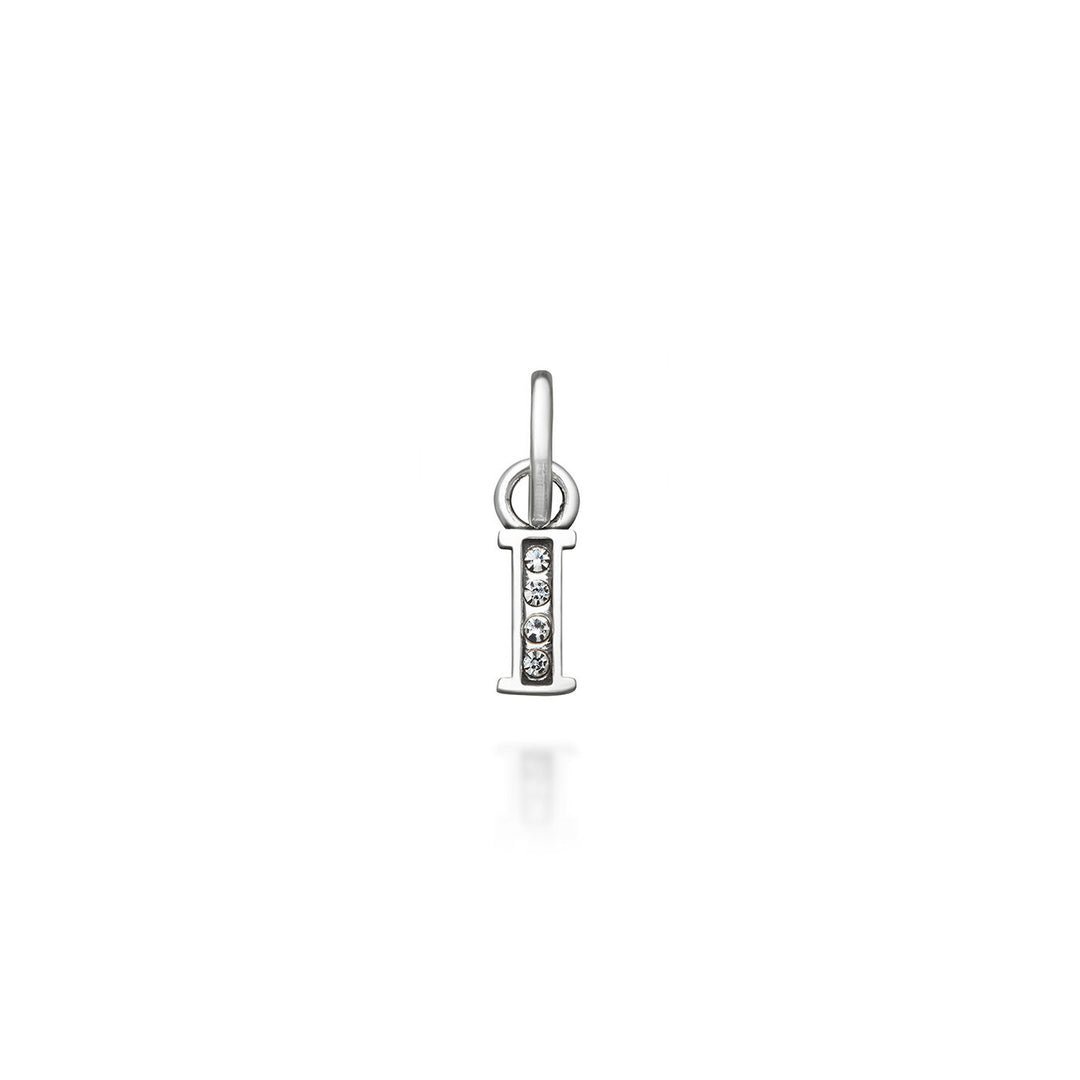 mini charm "i" crystal