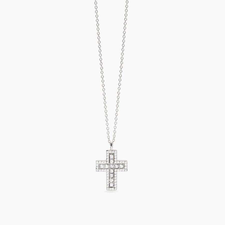 Girocollo SAVE THE QUEEN con croce di zirconi