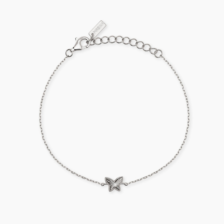 Bracciale VOILÀ con catena forzatina e farfalla
