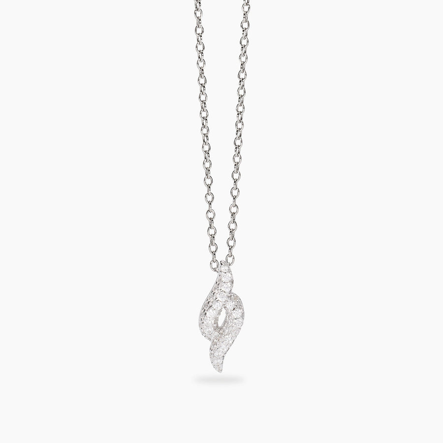 Girocollo MELODY con pendente in pavé di zirconi