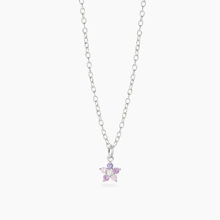 Collana da bambina FUN FLOWER con fiore rosa