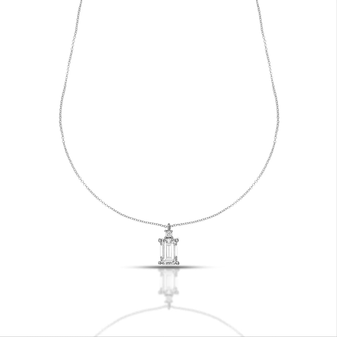 Collana da Donna Punto Luce con Swarovski taglio baguette