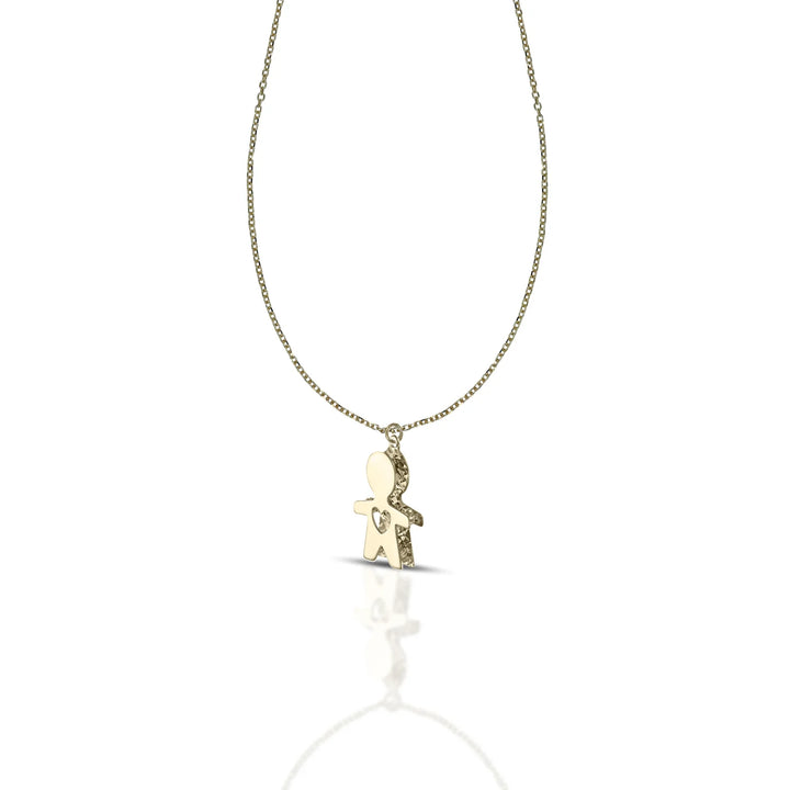 Collana da Donna con sagoma bimbo Collezione Primi Battiti