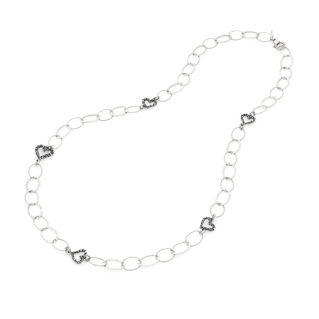 Collana Lunga Cuori