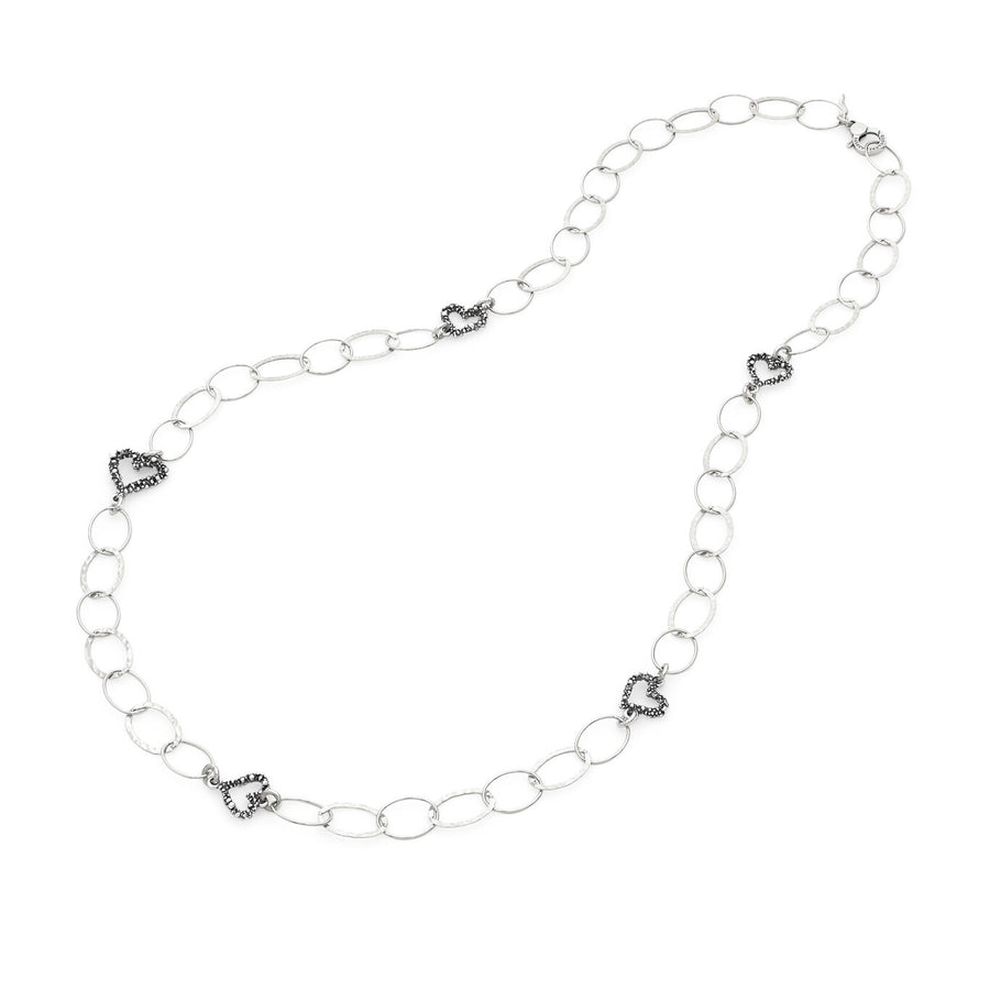 Collana Lunga Cuori