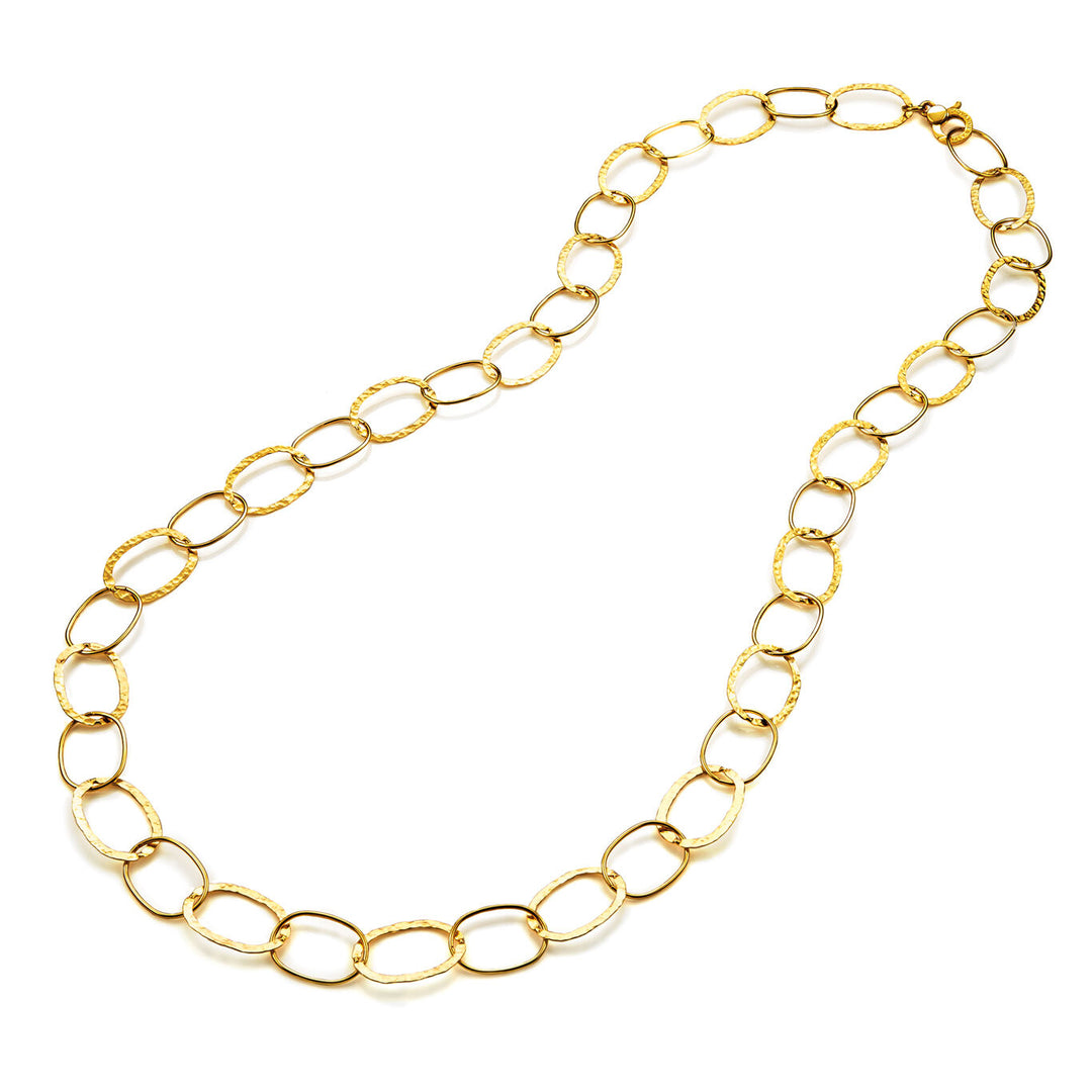 Collana Maglia Ovale Alternata Grande