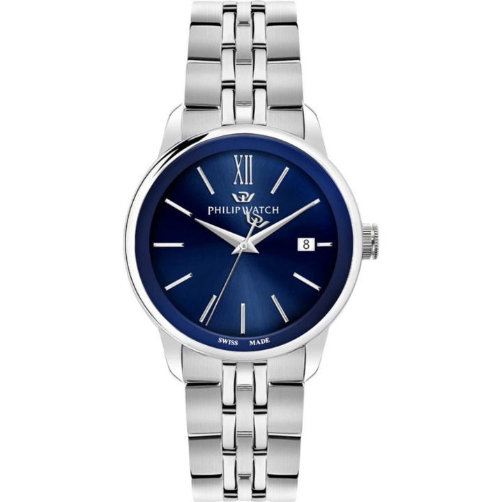 Orologio Philip Watch Anniversary Uomo Blu Acciaio 40 mm
