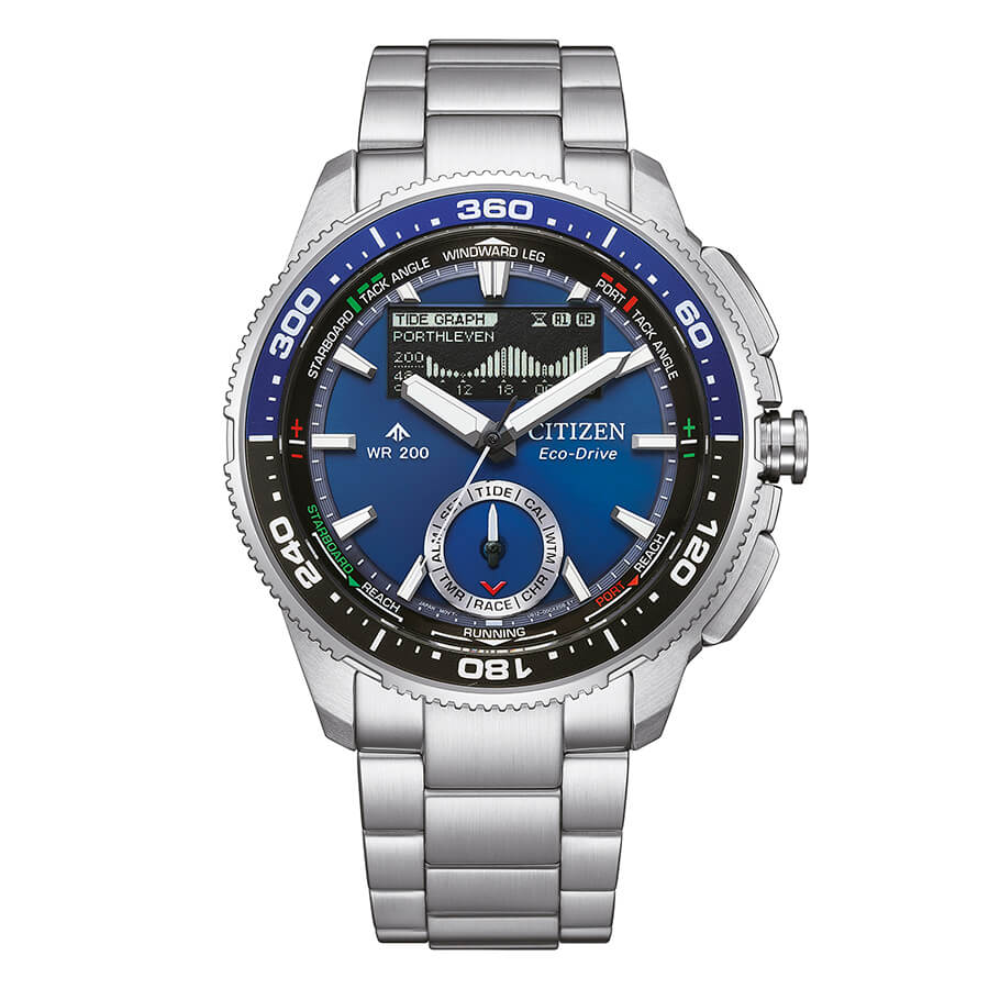 Orologio Citizen Promaster Wave Tracker Eco-Drive Blu 42 mm