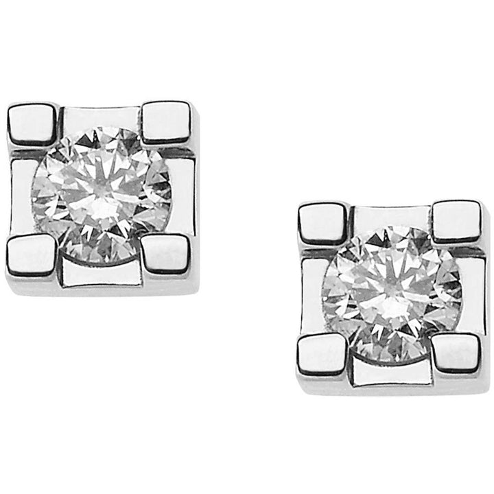 Orecchini Comete Storia di Luce in Oro con Diamanti 0,12 ct