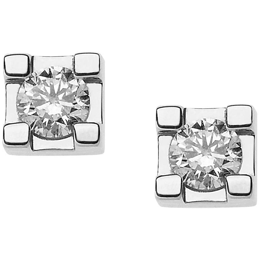 Orecchini Comete Storia di Luce in Oro con Diamanti 0,12 ct