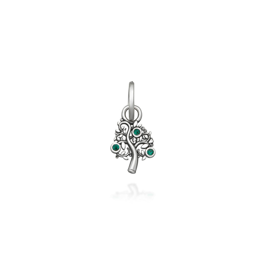Mini Charm Albero Della Vita Crystal Verde