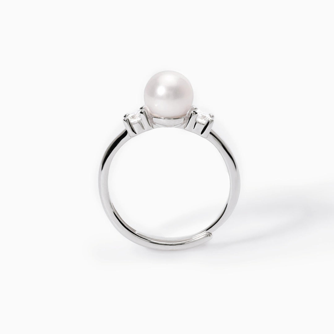 Anello MON CHÉRI con perla coltivata e zirconi