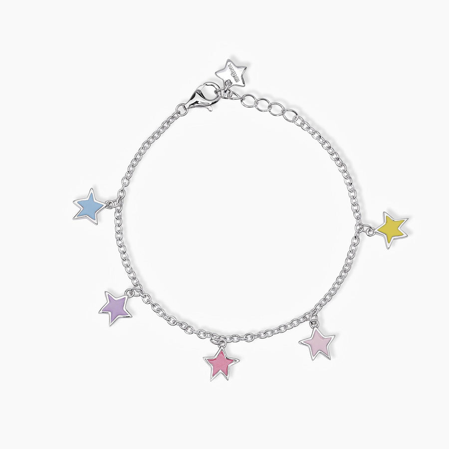 Bracciale da bambina STELLA STELLINA con stelle smaltate