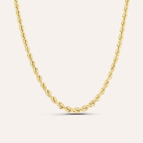 Catena corda L'Homme Or in oro giallo 9 kt, 50 cm