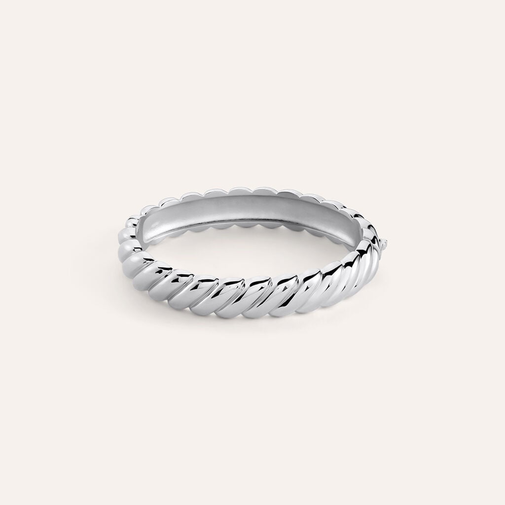 Bangle Moonlight in acciaio, variante
