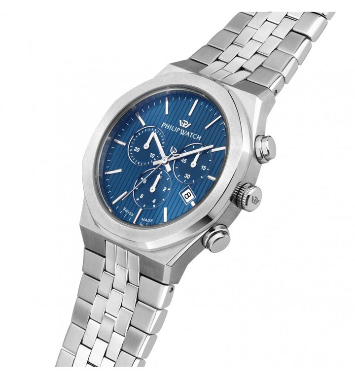 Orologio Philip Watch Windsurf Cronografo Uomo Blu 40 mm