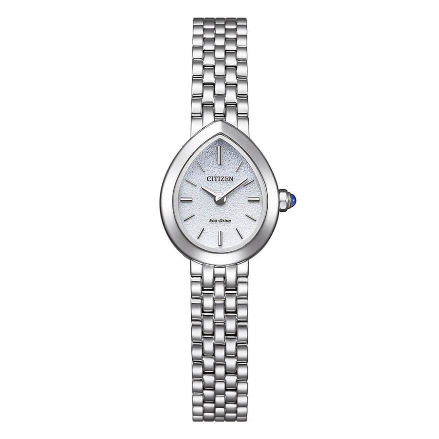 Orologio Citizen L Rainell Mini Eco-Drive Acciaio Quadrante Argento