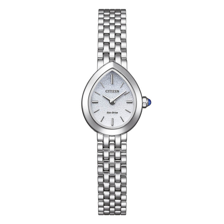 Orologio Citizen L Rainell Mini Eco-Drive Acciaio Quadrante Argento
