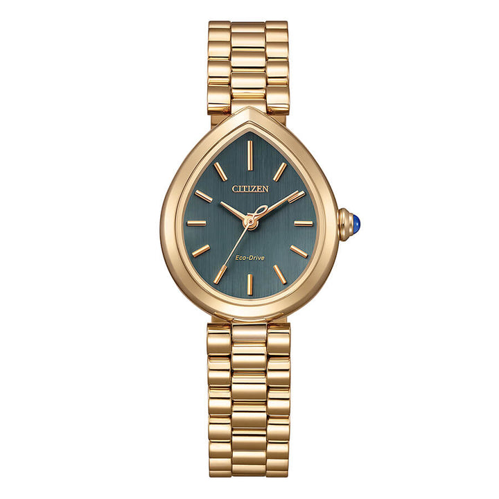 Orologio Citizen Lady Rainell Eco-Drive Oro Rosa Quadrante Verde 26,2 mm