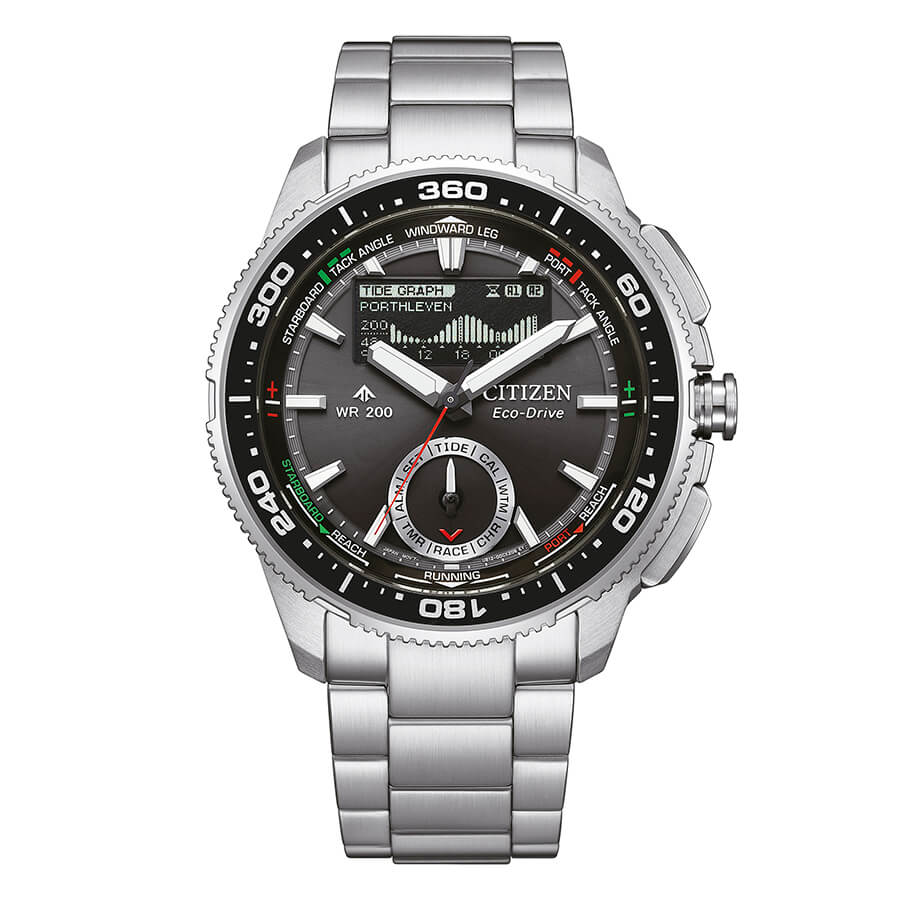 Orologio Citizen Promaster Wave Tracker Eco-Drive Nero 42,4 mm
