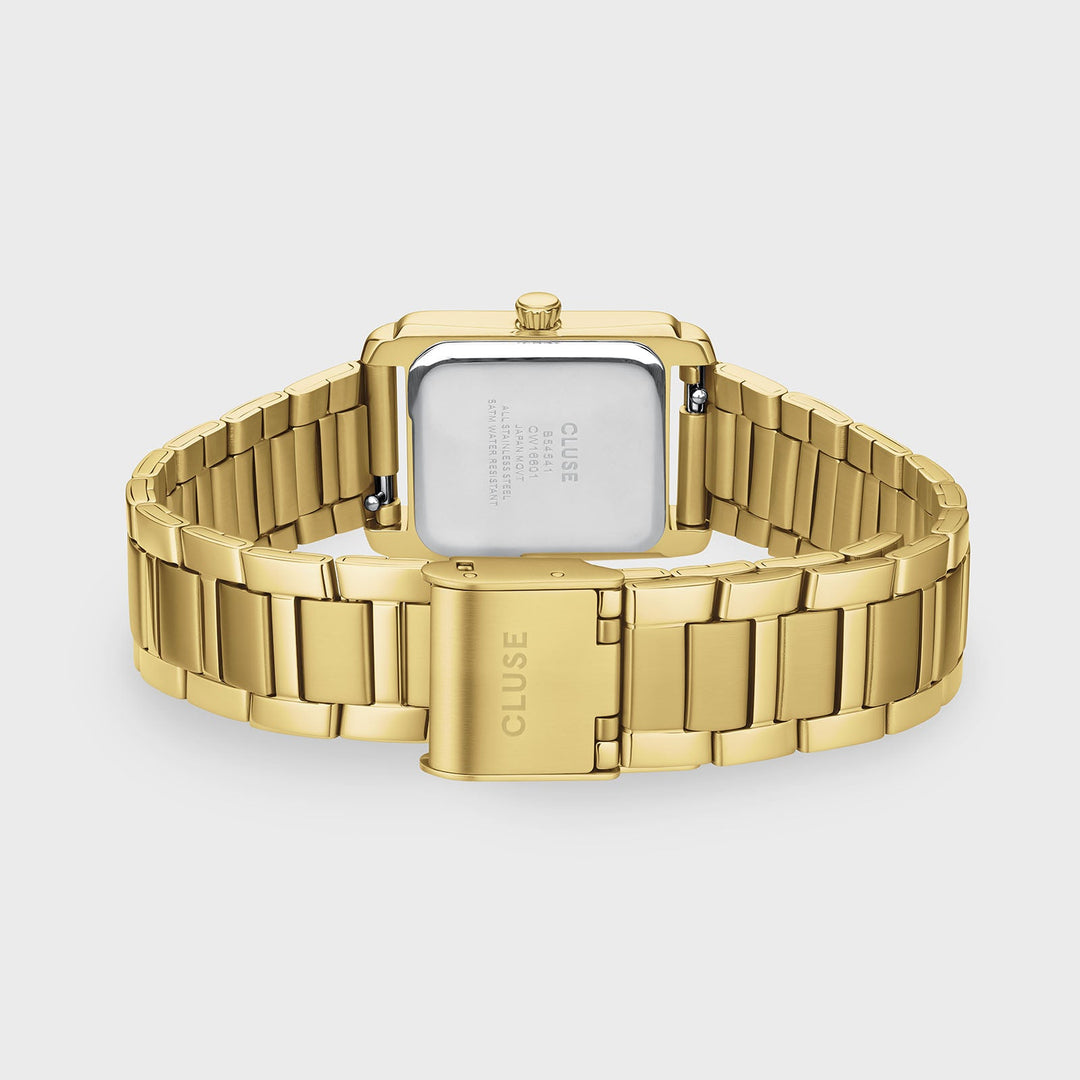 Orologio Donna CLUSE Anglée Dorato con Quadrante Rosso Ciliegia