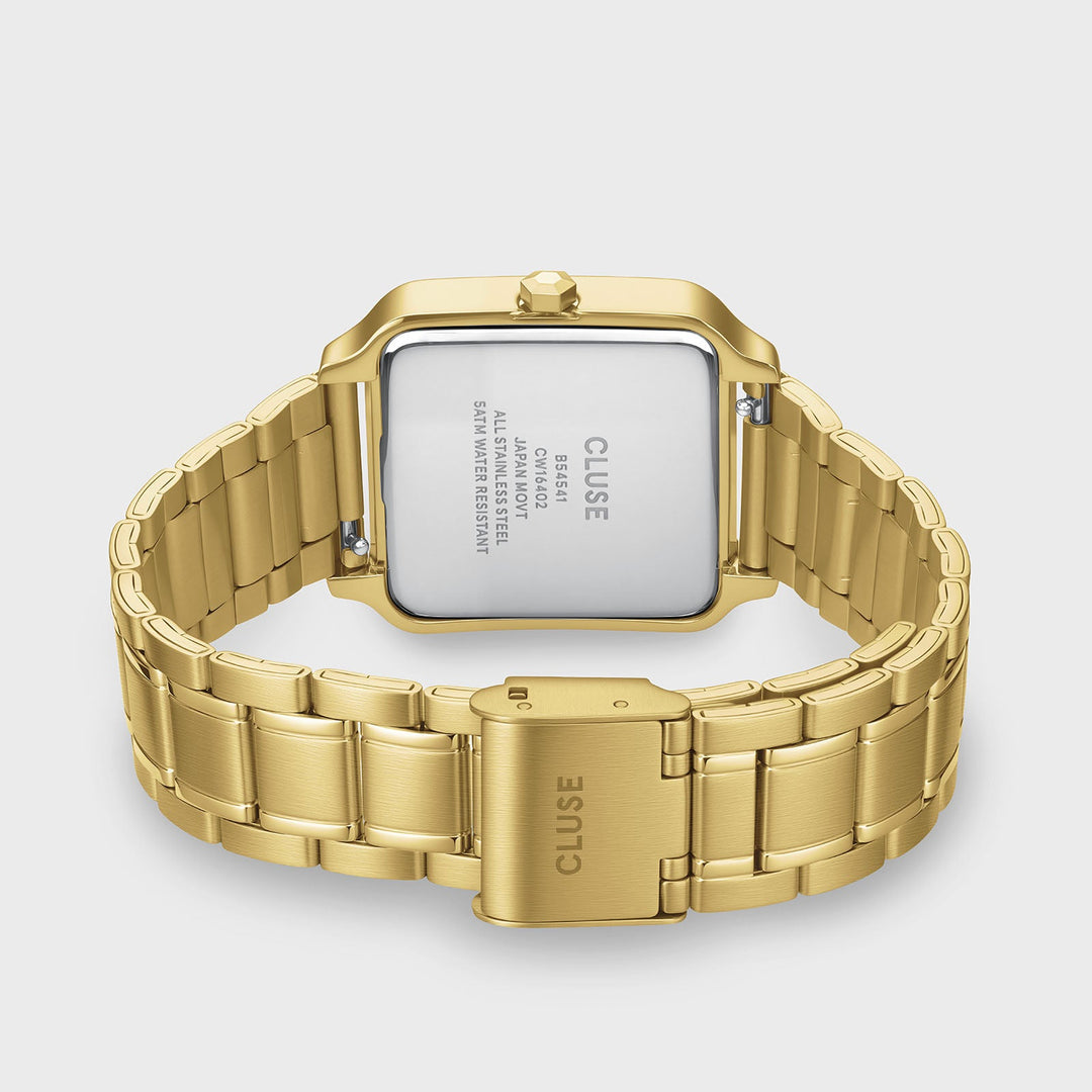 Orologio Donna CLUSE Gracieuse Multifunzione Dorato con Quadrante Ciliegia