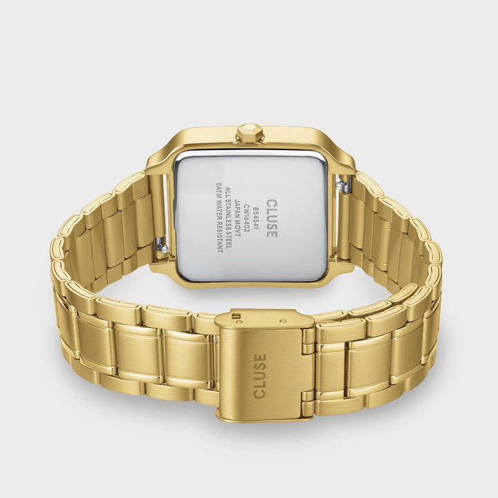 Orologio Donna CLUSE Gracieuse Multifunzione Dorato con Quadrante Ciliegia