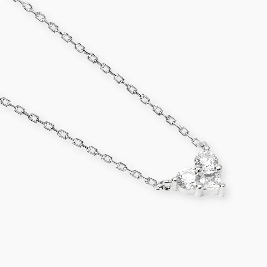 Girocollo PRIMO AMORE con zirconi princess