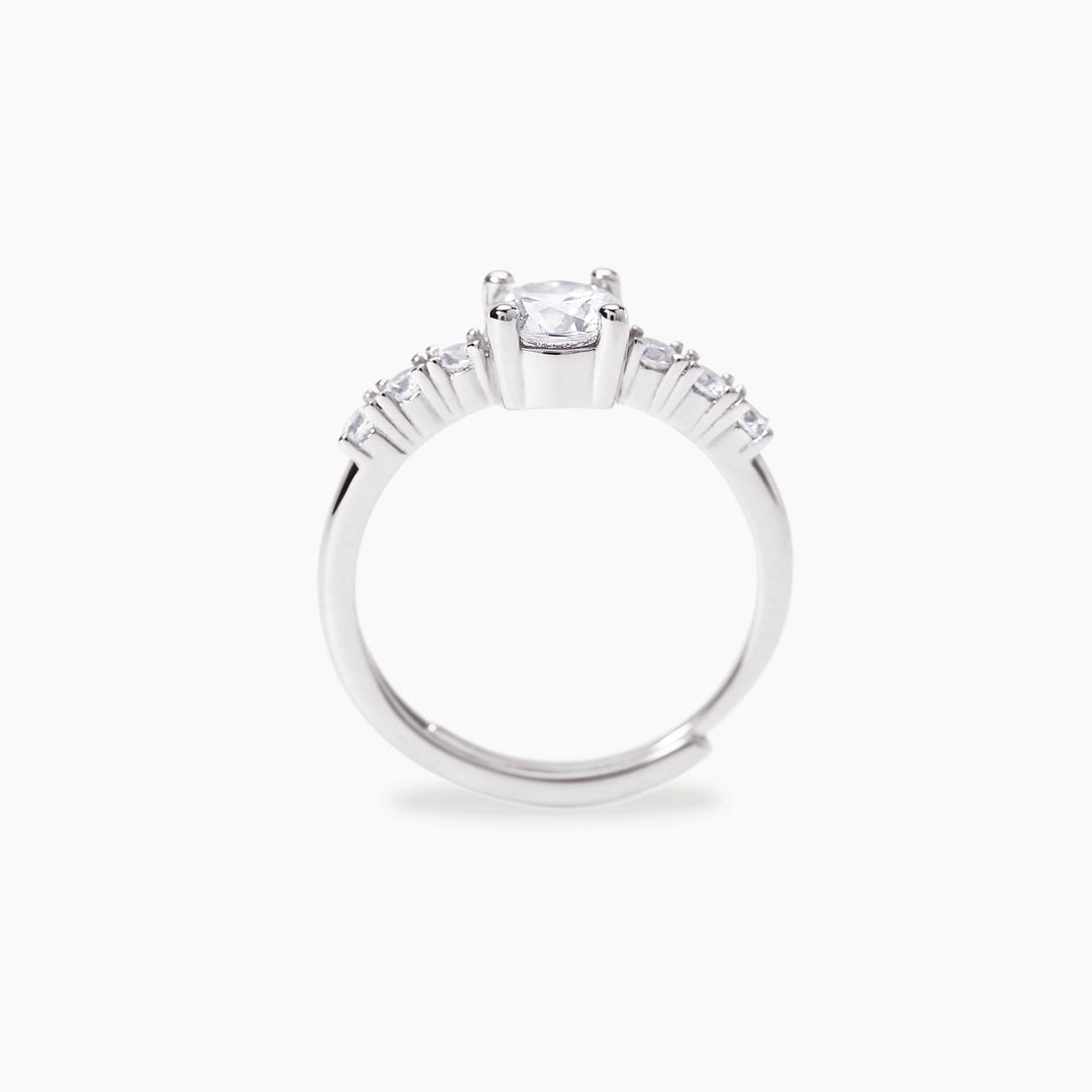 Anello DIMMI DI SÌ con punto luce da 6 mm