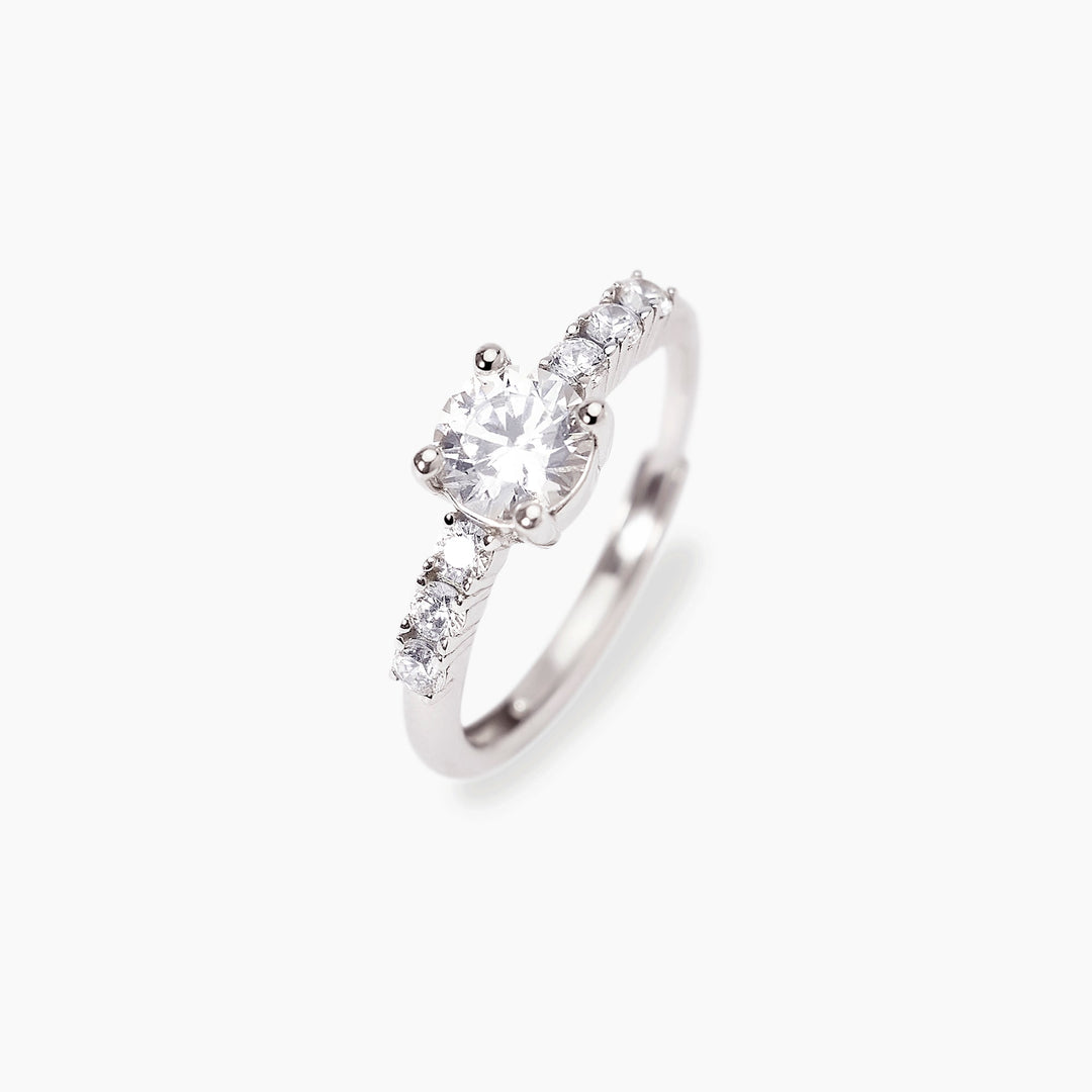 Anello DIMMI DI SÌ con punto luce da 6 mm