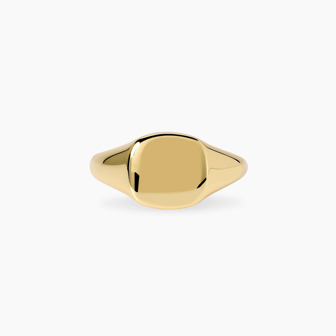 Anello chevalier NOBILE dorato